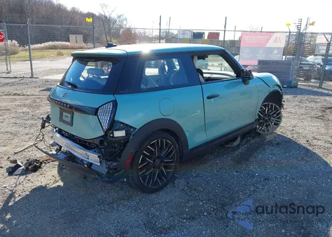 2025 Mini Hardtop Cooper S из США, поврежденный, VIN WMW23GD04S2W69945